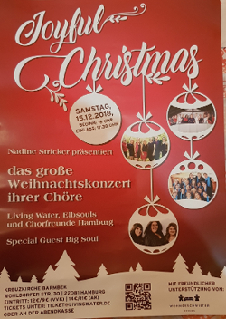 Joyful Christmas Weihnachtskonzert 15.12.2018